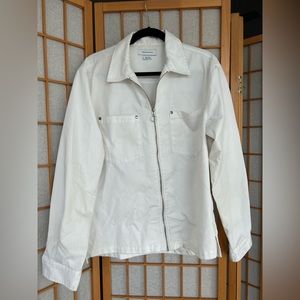 Urban Outfitters White Denim Jacket